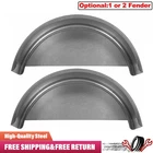 Single Axle Cold Rolled Steel Trailer Fender For 14"-16" Wheel & Fender Backs