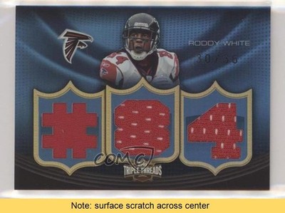 2010 Topps Triple Threads Relics 30/36 Roddy White #TTR-140 READ 0b5