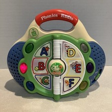 Vuntage LeapFrog Phonics Radio Interactive Alphabet Learning Musical Toy ABCs