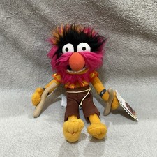 The Muppets Movie ANIMAL Plush w/ Drumsticks Stuffed Toy 10 Disney Just Play