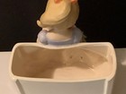 VINTAGE TWO NAPCO VASE/PLANTERS-GIRL-w/pony tail & GIRL w/flowers 1950's-VGC — photo 7