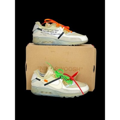 2017 off-white nike air max 90 white og rare virgil abloh the ten original