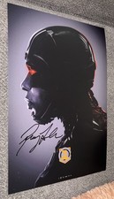 Ray Fisher Signed 12x18 Photo Justice League Cyborg