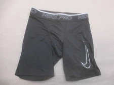 Nike Pro Size S Mens Blk Compression Pull On Activewear Base Layer Bottoms 966