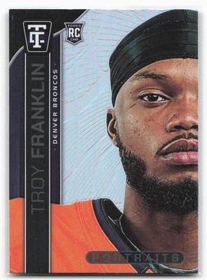 2024 Panini Totally Certified #24 Troy Franklin Portraits