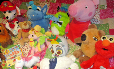 20tlg Plüschtier Set Peppa Wutz, Micky Maus, Filly, Paw Patrol Marshall, Elmo uw