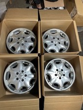 4x Mercedes W202 W124 W210 Alufelgen 15 Zoll | KBA 43448 | 7Jx15 ET 37 5x112
