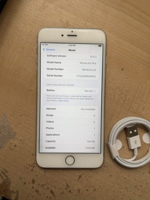Apple iPhone 6s Plus - 128GB - Space Gray (Unlocked) - LOW BATTERY