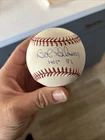 Bob Gibson Autographed Official Baseball  81 Inscription – Authenticated Sticker