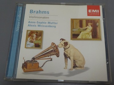 MUTTER / WEISSENBERG brahms - violinsonaten EX/VG+ (CD Album, Classical)