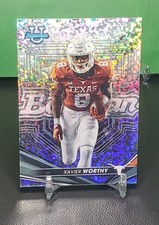 2022-23 Bowman's Best University - Xavier Worthy #19 Mini-Diamond Refractor /299