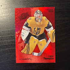 Upper Deck 2022-23 Skybox Metal Universe PMG Red Logan Thompson VGK #26 /100