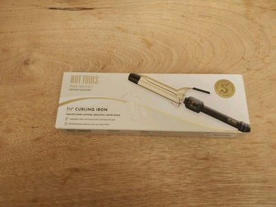 Hot Tools Pro Artist 24K Gold Collection 1 1/2'' Curling Iron for Custom Styling