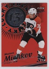2025 Upper Deck Fleer Ultra Lucky 13 Red Achievement 76/199 Matvei Michkov 4z8