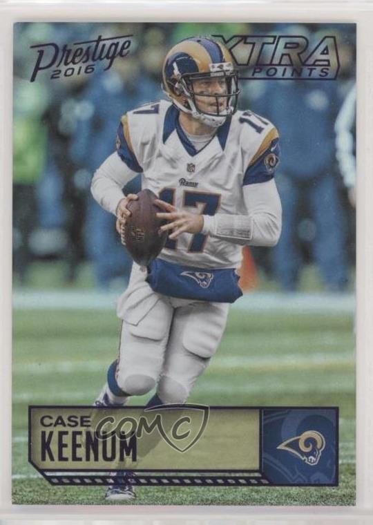 2016 Panini Prestige Xtra Points Purple 62/100 Case Keenum #179 a3q