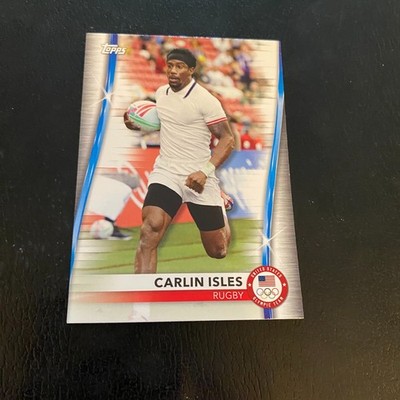 2021 Topps U.S. Olympic & Paralympic Team and Hopefuls Carlin Isles #5