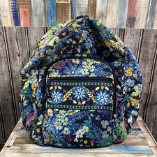 Mochila para computadora portátil acolchada floral