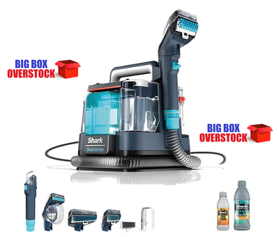 #ad Shark StainStriker Portable Carpet and Upholstery Cleaner Navy PX204 $99.99