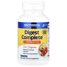 Enzymedica Digest  Probiotics 90 Capsules Casein-Free, Dairy-Free, Egg-Free,