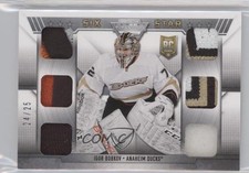 2013-14 Panini Titanium Rookie Six Star Memorabilia 24/25 Igor Bobkov #R6-IB 0c3