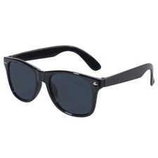 Kids Sunglasses with UV400 Protection - 5 US M Toddler, Gloss Black