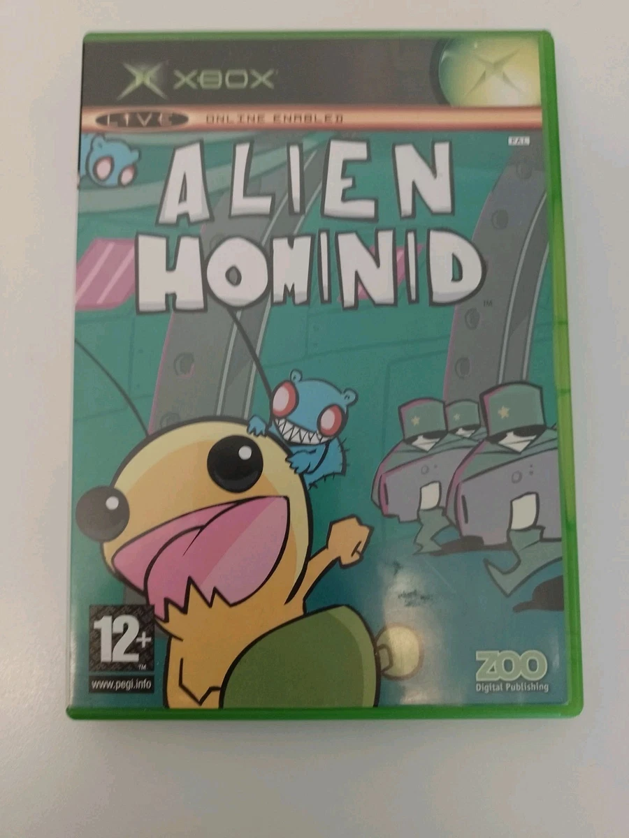 Alien Hominid Play 2 Com Capa E Pôster Ps2