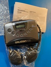 Sony Walkman WM-FX251 FM/AM Radio Cassette Player, New Belt, Serviced, w Hphones