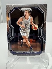 2021-22 Panini Prizm WNBA # 16 Bridget Carleton (Damaged)