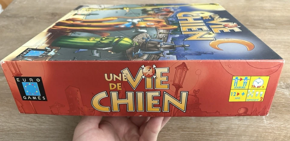 Jeu De Société: UNE VIE DE CHIEN Euro games / Descartes incomplet Mais Jouable - Photo 3/4