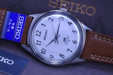 Excellent Machine Equipped 56 Series 1973 Model SEIKO LORD MATIC 23 Jewels Silk