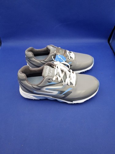 Scarpa da golf Sketchers GOGOLF Blade grigio blu donna taglia 9,5 nuova - Foto 6 di 16