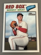 2026 Topps Heritage Chrome #162 Sonny Gray (SP)