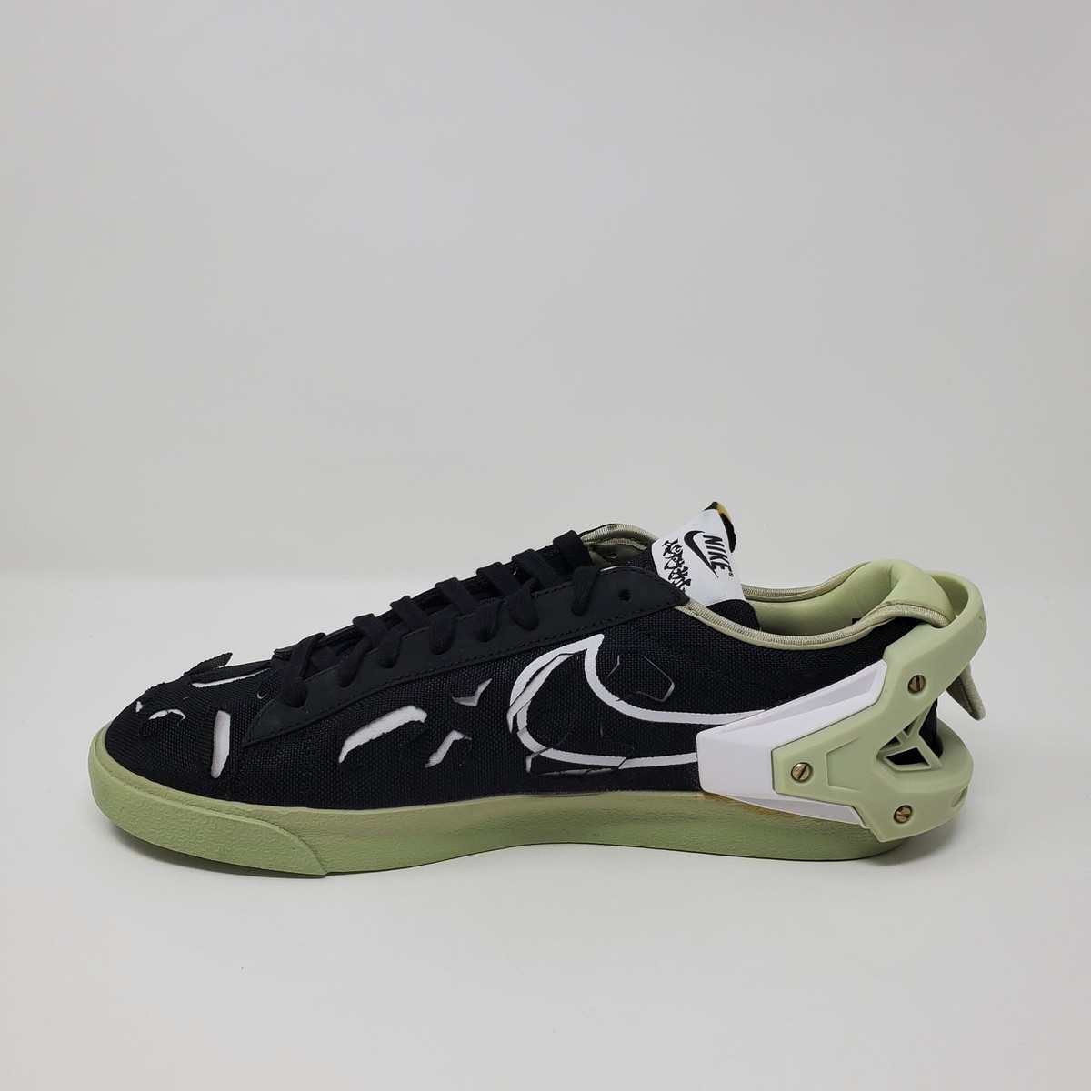 Nike Blazer Low Acronym Black Olive Aura DO9373-001 Men