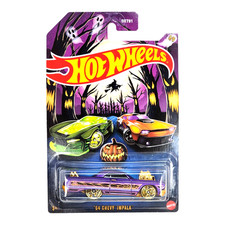 HOT WHEELS '64 Chevy Impala Tooned Violet Purple Halloween HVX12 2024