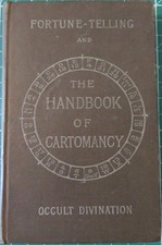 Arthur Edward Waite / HANDBOOK OF CARTOMANCY Fortune Telling and Occult 1st 1889