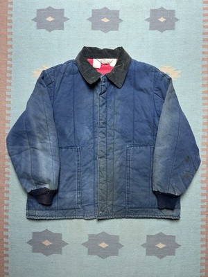 Vintage walls blizzard pruf insulated work jacket long chore coat