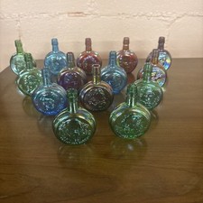 Wheaton Collectors Decanters Presidents mini bottles, 3&rdquo; tall.