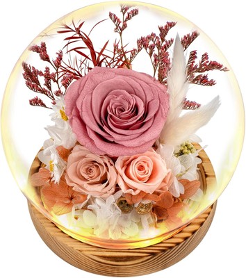 Flowers, Roses Gift - Fresh Flowers Bouquet & Preserved Roses, Rose Arrangement