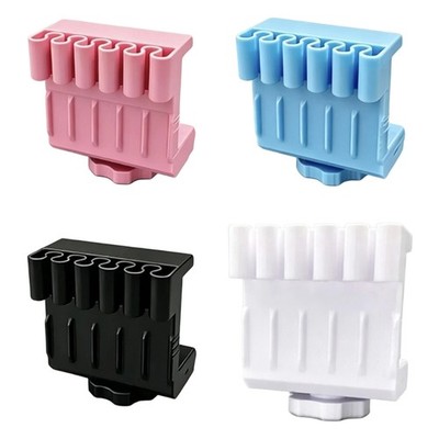Desktop Cord Organizers Clip Screw Clamp,5Slot Cable Holder for Charging Wire