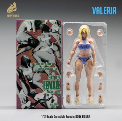 Valeria Female Aesthetic Style Fury Toys 1/12 Action Figure Fair Skin FB001A