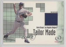2001 Fleer Legacy Tailor Made Game-Worn Jersey Kevin Brown 0g45