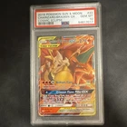 Pokemon Cosmic Eclipse Charizard & Braixen GX TAG TEAM Holo 22/236 PSA 10