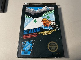 Slalom ***COMPLETE*** - Nintendo NES - Mint Condition 5-Screw CIB