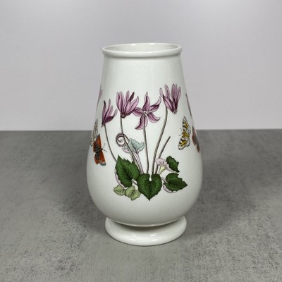 Vintage Portmeirion Botanic Garden - Ivy Leaved Cyclamen 5.5'' Vase 1972-'81
