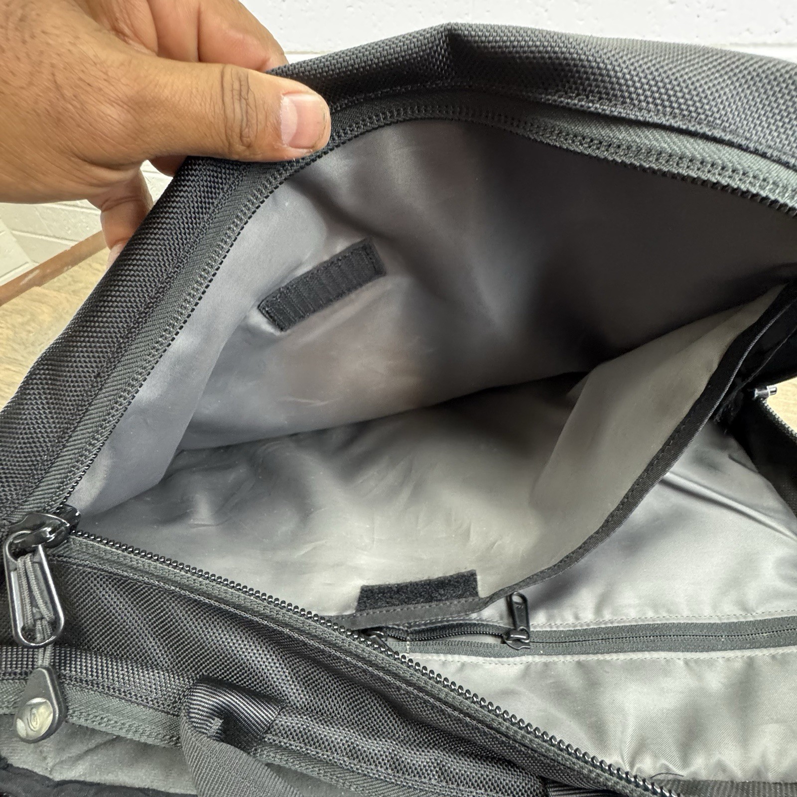 Timbuk2 x Dell Messenger Backpack Convertible 3 In 1 Black Canvas Laptop Bag