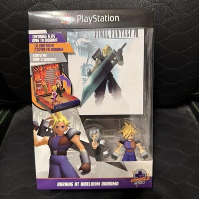 Console Heroes Final Fantasy VII Burning at Nibelheim Diorama Cloud - IN HAND