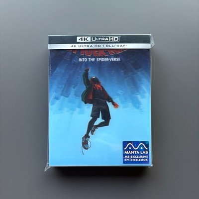 Spider-Man: Into the Spider-Verse Steelbook 4K+2D Double Lenticular A Manta Lab