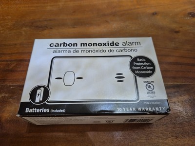 Kidde Battery Operated Carbon Monoxide Alarm KN-COB-LP2 Ten Year Warranty 