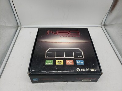 NEOSAT Neosat iPRO 2000 Plus Network (PVR) Digital Satellite Receiver w/ Remote
