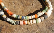 Ancient Excavated Djenne Beads from Mali, Africa Foye Roman Glass (3009H519)